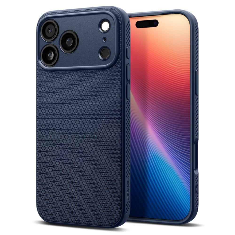 Hülle für Apple iPhone 17 Pro Max, Spigen, Liquid Air, Marineblau