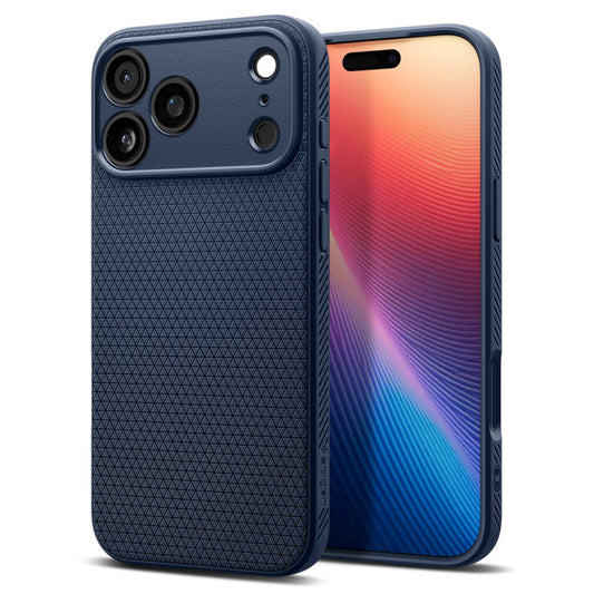 Hülle für Apple iPhone 17 Pro Max, Spigen, Liquid Air, Marineblau