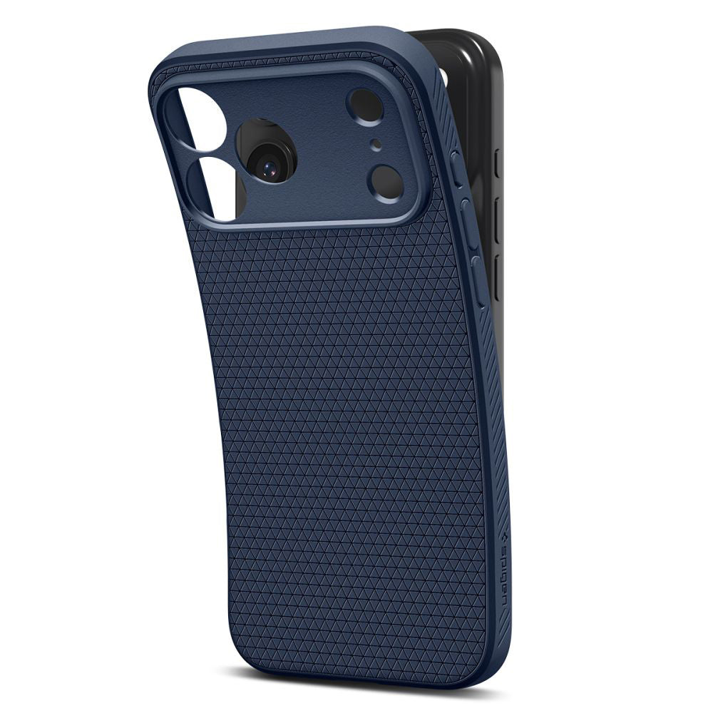 Hülle für Apple iPhone 17 Pro Max, Spigen, Liquid Air, Marineblau