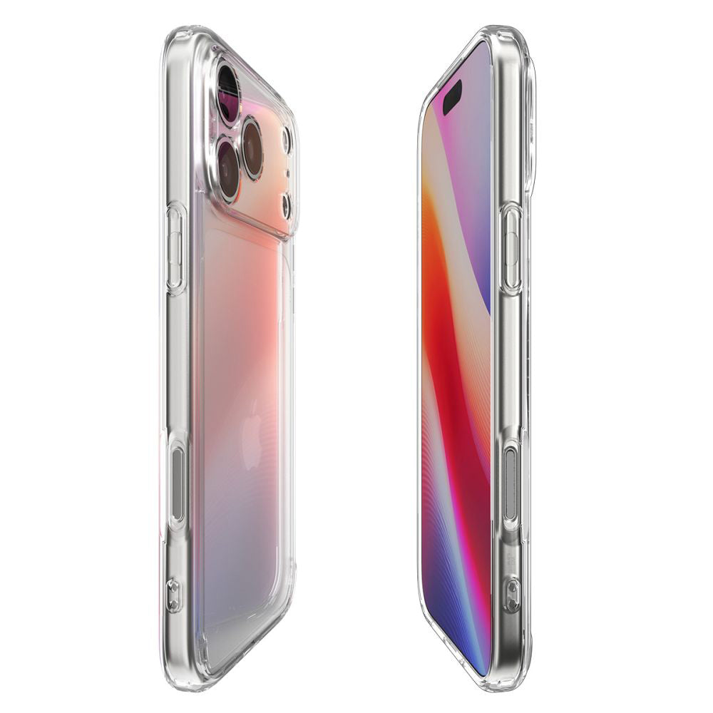 Hülle für Apple iPhone 17 Pro Max, Spigen, Ultra Hybrid, Transparent