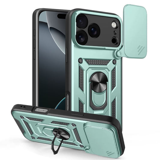 Case for Apple iPhone 17 Pro Max, Techsuit, CamShield, Green