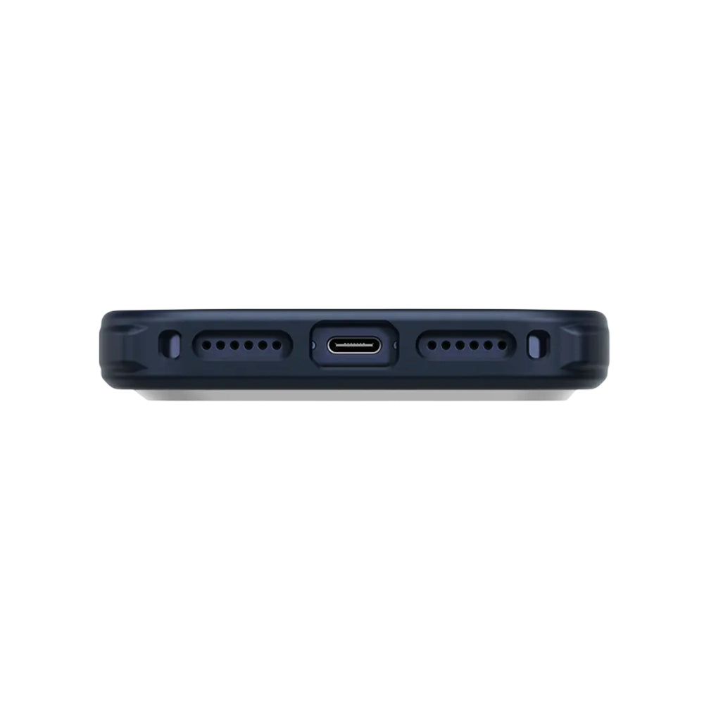 MagSafe Hülle für Apple iPhone 17 Pro Max, UNIQ, Keva MagClick, Marineblau