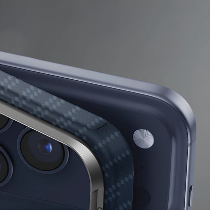 MagSafe Hülle für Apple iPhone 17 Pro Max, UNIQ, Keva MagClick, Marineblau