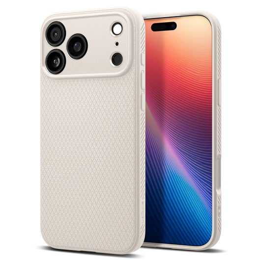 Hülle für Apple iPhone 17 Pro, Spigen, Liquid Air, Beige