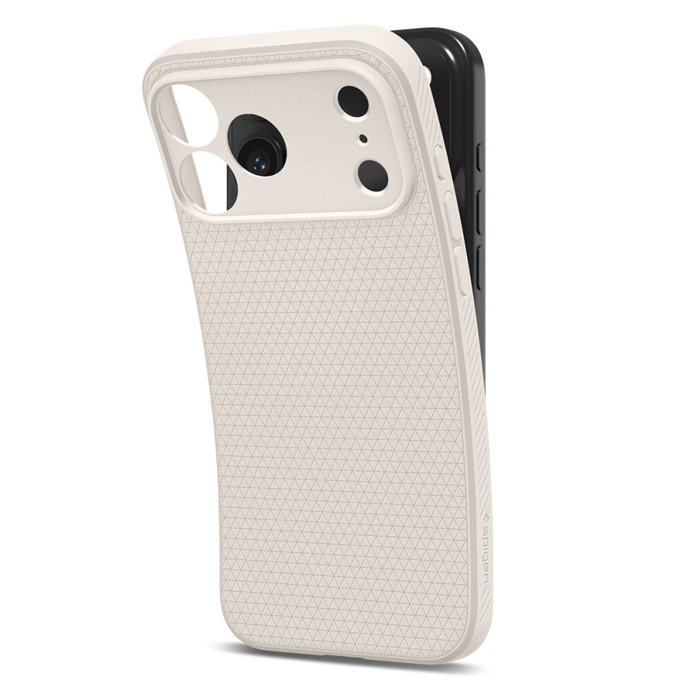 Hülle für Apple iPhone 17 Pro, Spigen, Liquid Air, Beige