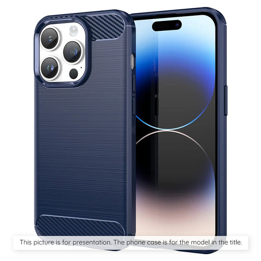 Case for Apple iPhone 17 Pro, Techsuit, Carbon, Blue