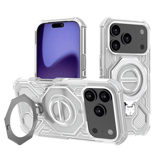 Case for Apple iPhone 17 Pro, Techsuit, Carbon Shield Pro, White