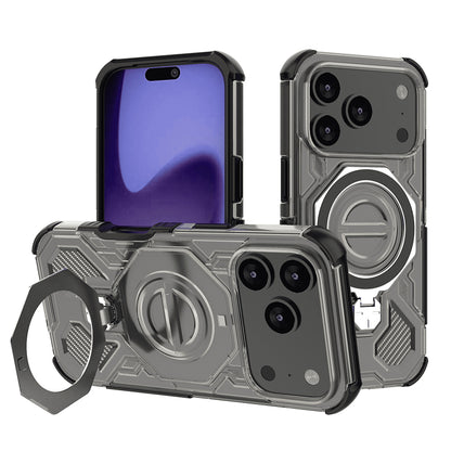 Case for Apple iPhone 17 Pro, Techsuit, Carbon Shield Pro, Light Black