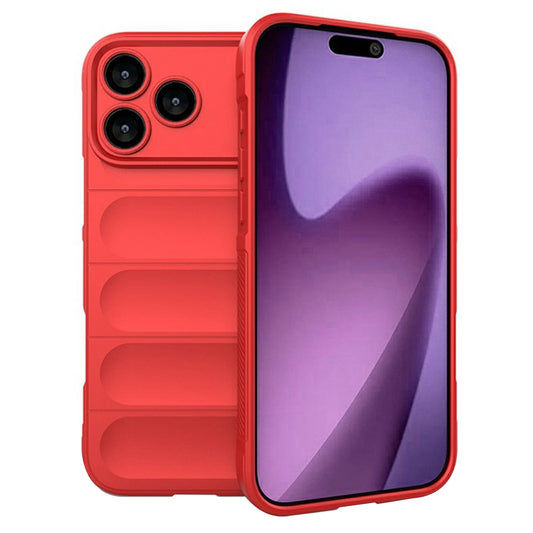 Case for Apple iPhone 17 Pro, Techsuit, Magic Shield, Red