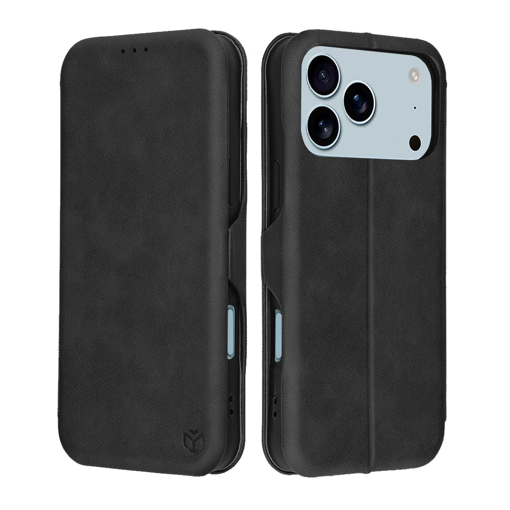 Case for Apple iPhone 17 Pro, Techsuit, Safe Wallet Plus, Black