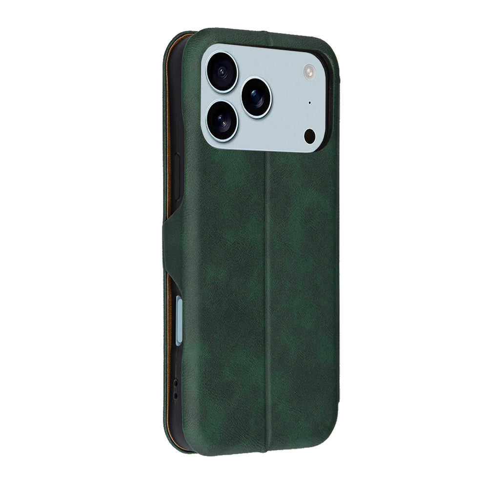 Case for Apple iPhone 17 Pro, Techsuit, Safe Wallet Plus, Green
