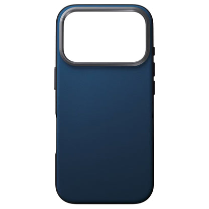 Hülle für Apple iPhone 17 Pro, UNIQ, Lyden Leatherette, Schwarzblau