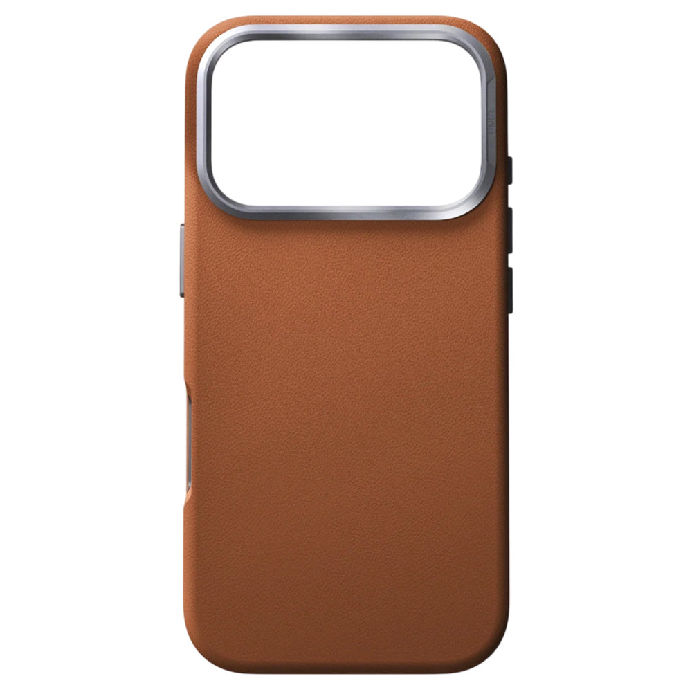 Hülle für Apple iPhone 17 Pro, UNIQ, Lyden Leatherette, Braun