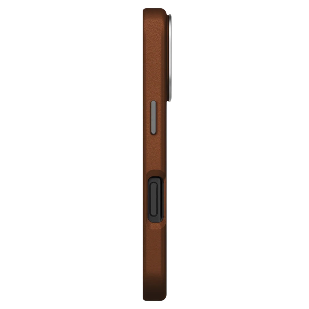 Hülle für Apple iPhone 17 Pro, UNIQ, Lyden Leatherette, Braun