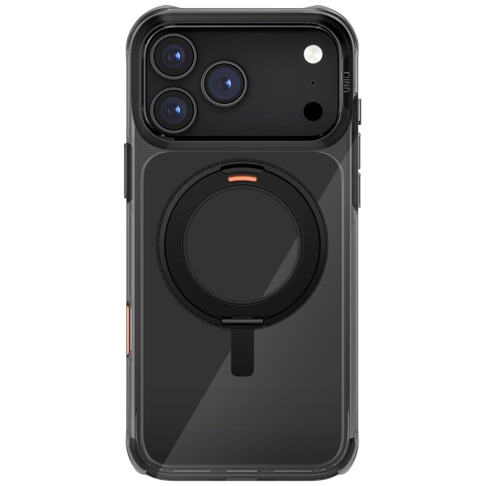 Hülle für Apple iPhone 17 Pro, UNIQ, Swivix, Schwarz