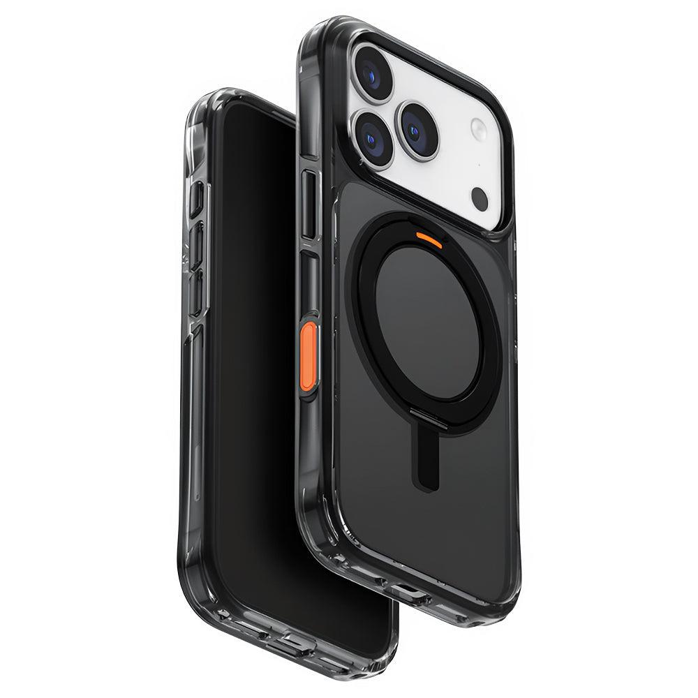 Hülle für Apple iPhone 17 Pro, UNIQ, Swivix, Schwarz