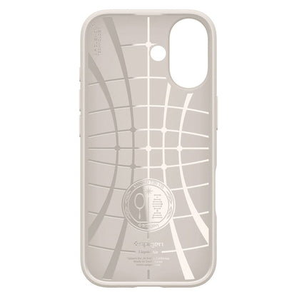 Hülle für Apple iPhone 17, Spigen, Liquid Air, Beige