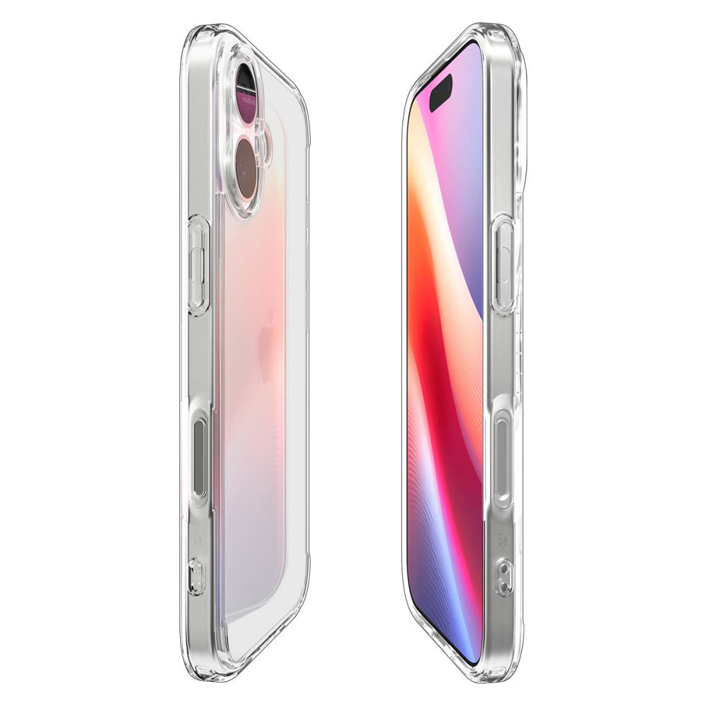 Hülle für Apple iPhone 17, Spigen, Ultra Hybrid, Transparent