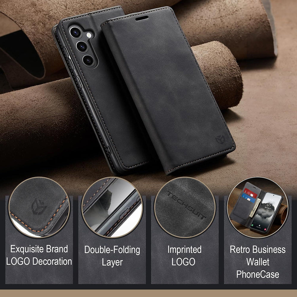 Case for Apple iPhone 17, Techsuit, Confy, Black