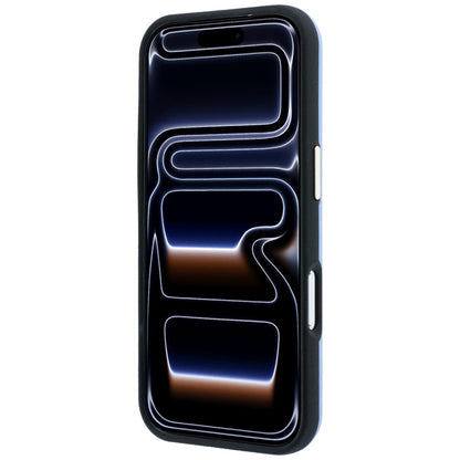 Hülle für Apple iPhone 18 Pro / 17 Pro, Guess, Smooth Big Strass Logo, Blau