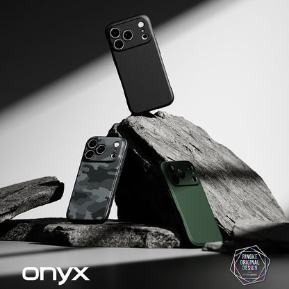 Hülle für Apple iPhone 18 Pro / 17 Pro, Ringke, Onyx, Tarnung