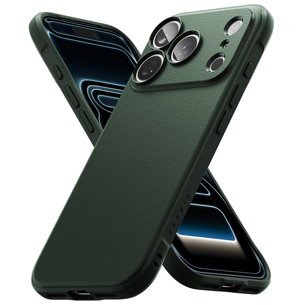Hülle für Apple iPhone 18 Pro / 17 Pro, Ringke, Onyx, Dunkelgrün