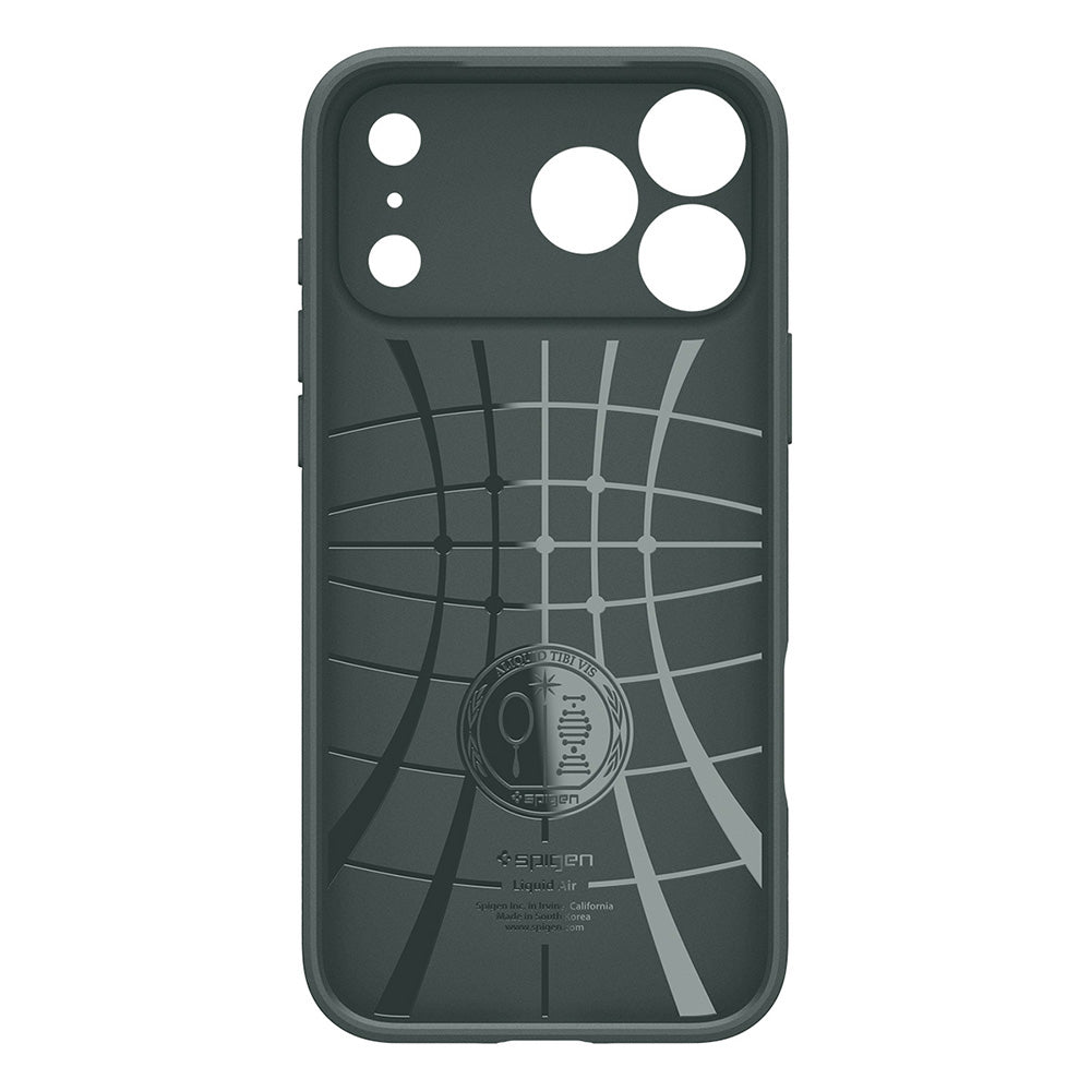 Hülle für Apple iPhone 18 Pro / 17 Pro, Spigen, Liquid Air, Grün ACS12151