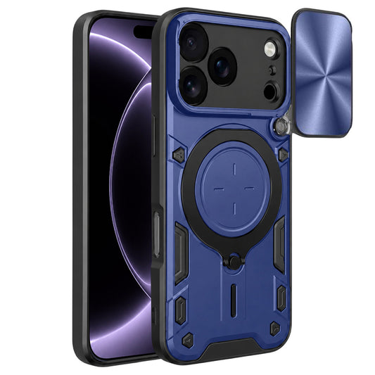 Hülle für Apple iPhone 18 Pro / 17 Pro, Techsuit, CamGuard Pro, Blau