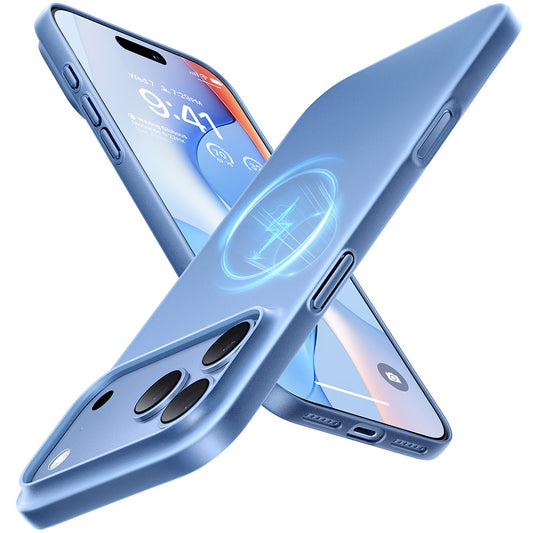 MagSafe-Hülle für Apple iPhone 18 Pro / 17 Pro, Torras, OriginFit, Blau
