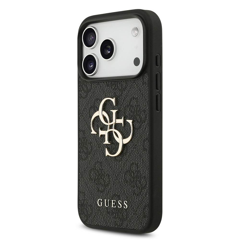 Case for Apple iPhone 18 Pro Max / 17 Pro Max, Guess, 4G Big Logo, Black