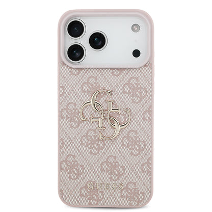 Case for Apple iPhone 18 Pro Max / 17 Pro Max, Guess, 4G Big Logo, Pink