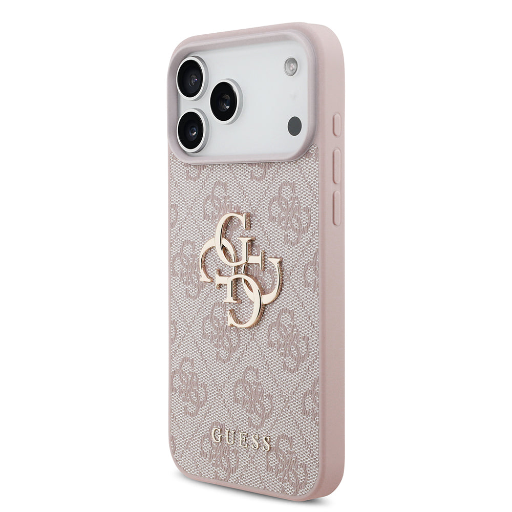 Case for Apple iPhone 18 Pro Max / 17 Pro Max, Guess, 4G Big Logo, Pink