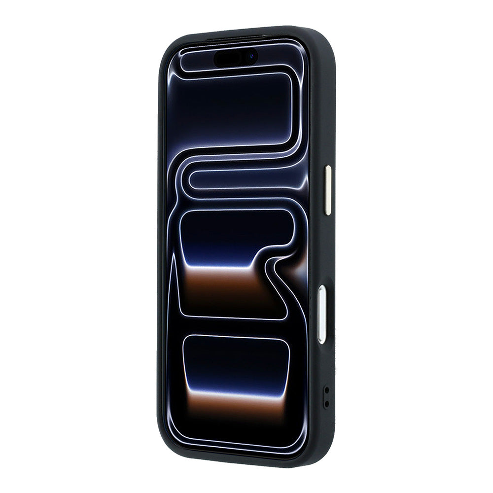 Hülle für Apple iPhone 18 Pro Max / 17 Pro Max, Guess, 4G Big Resin Logo, Schwarz