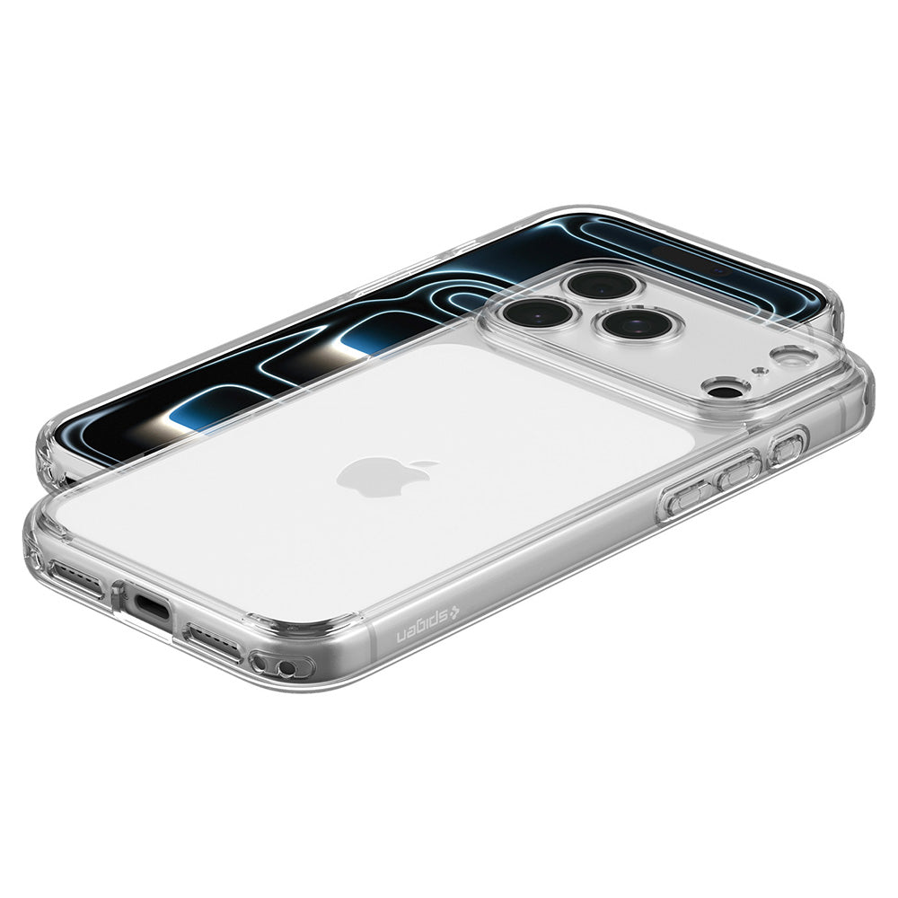 Hülle für Apple iPhone 18 Pro Max / 17 Pro Max, Spigen, Ultra Hybrid, Transparent ACS12116