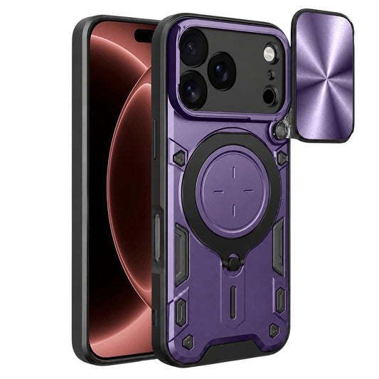 Hülle für Apple iPhone 18 Pro Max / 17 Pro Max, Techsuit, CamGuard Pro, Lila