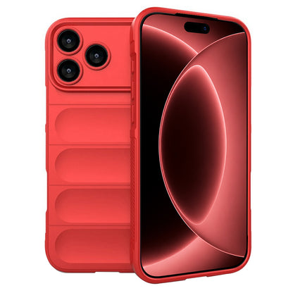 Hülle für Apple iPhone 18 Pro Max / 17 Pro Max, Techsuit, Magic Shield, Rot