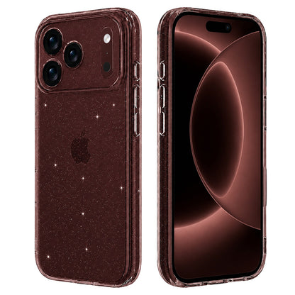Hülle für Apple iPhone 18 Pro Max / 17 Pro Max, Techsuit, SparkleSkin, Transparent