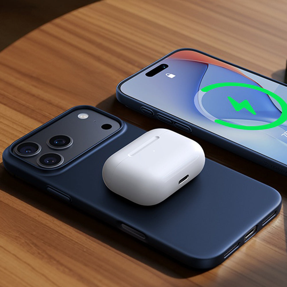MagSafe-Hülle für Apple iPhone 18 Pro Max / 17 Pro Max, Torras, OriginFit, Dunkelblau