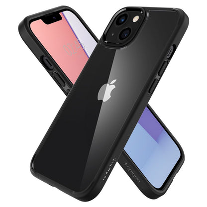 Hülle für Apple iPhone 13, Spigen, Ultra Hybrid, Schwarz