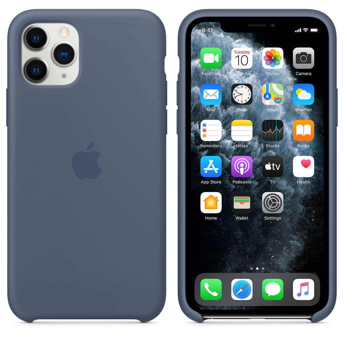 Hülle für Apple iPhone 11 Pro, Blau, wiederversiegelt MWYR2ZM/A