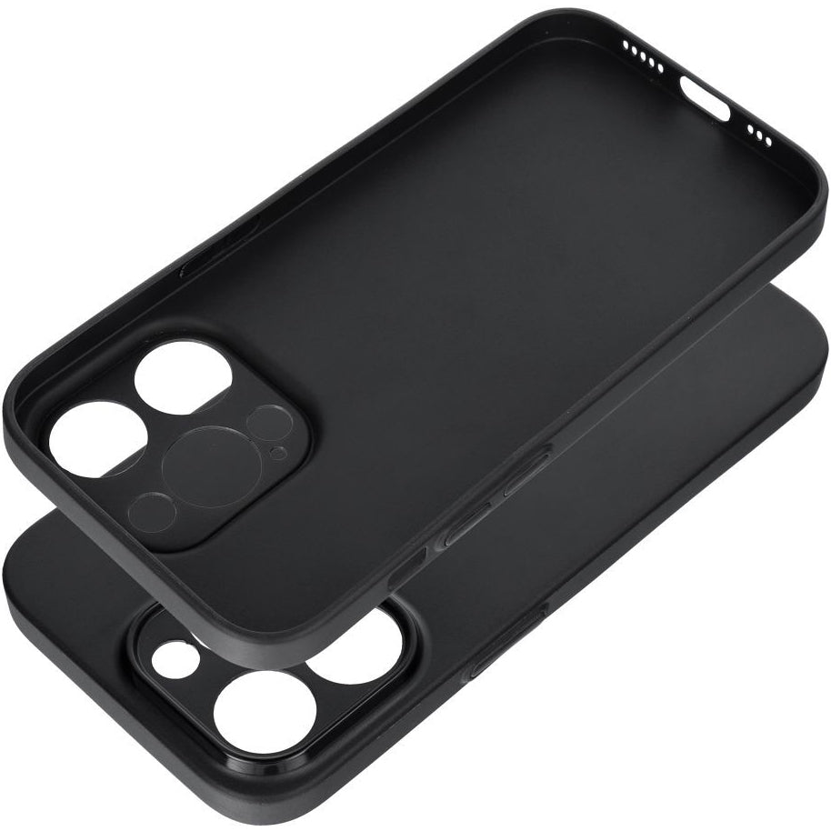 Hülle für Apple iPhone 15 Pro, OEM, UltraThin Matt, Schwarz
