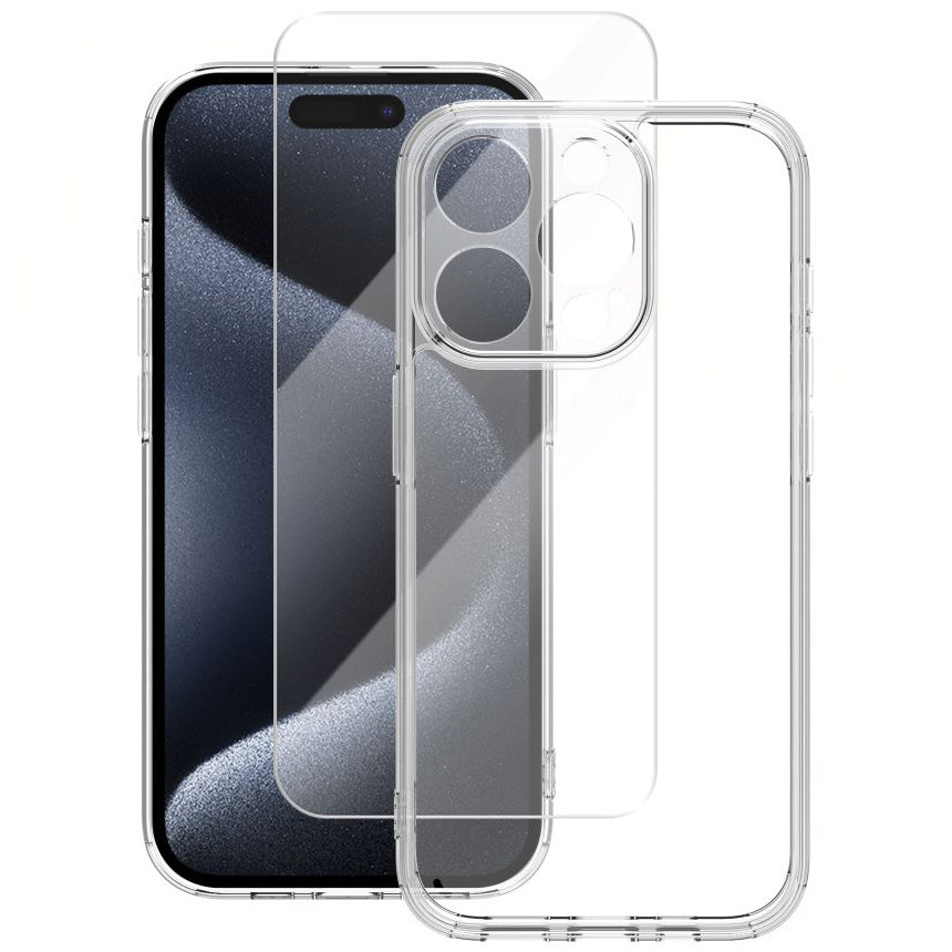 Hülle für Apple iPhone 16 Pro Max, Vmax, Premium, Transparent
