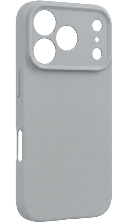 Hülle für Apple iPhone 17 Pro, OEM, Silikon, Grau
