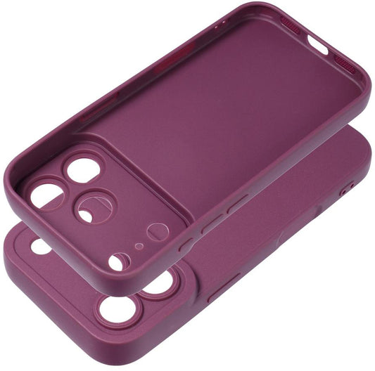 Hülle für Apple iPhone 18 Pro Max / 17 Pro Max, OEM, Matt 2.0, Weinrot