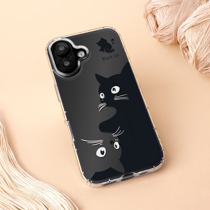 Hülle für Apple iPhone 17, OEM, Ultra Trendy Cat, Schwarz