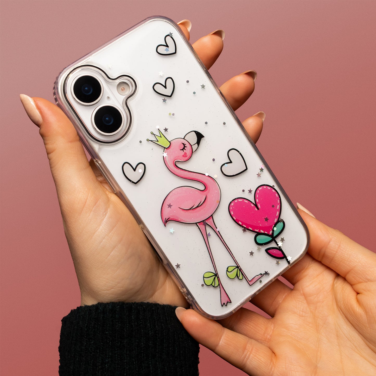 Case for Apple iPhone 17 Pro Max, OEM, Ultra Trendy Love 2, Multicolor