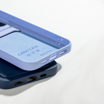 Hülle für Apple iPhone 15 Pro Max, XO Design, Kartenfach, Lila