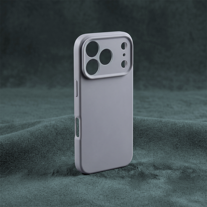 Hülle für Apple iPhone 17 Pro, OEM, Silikon, Grau