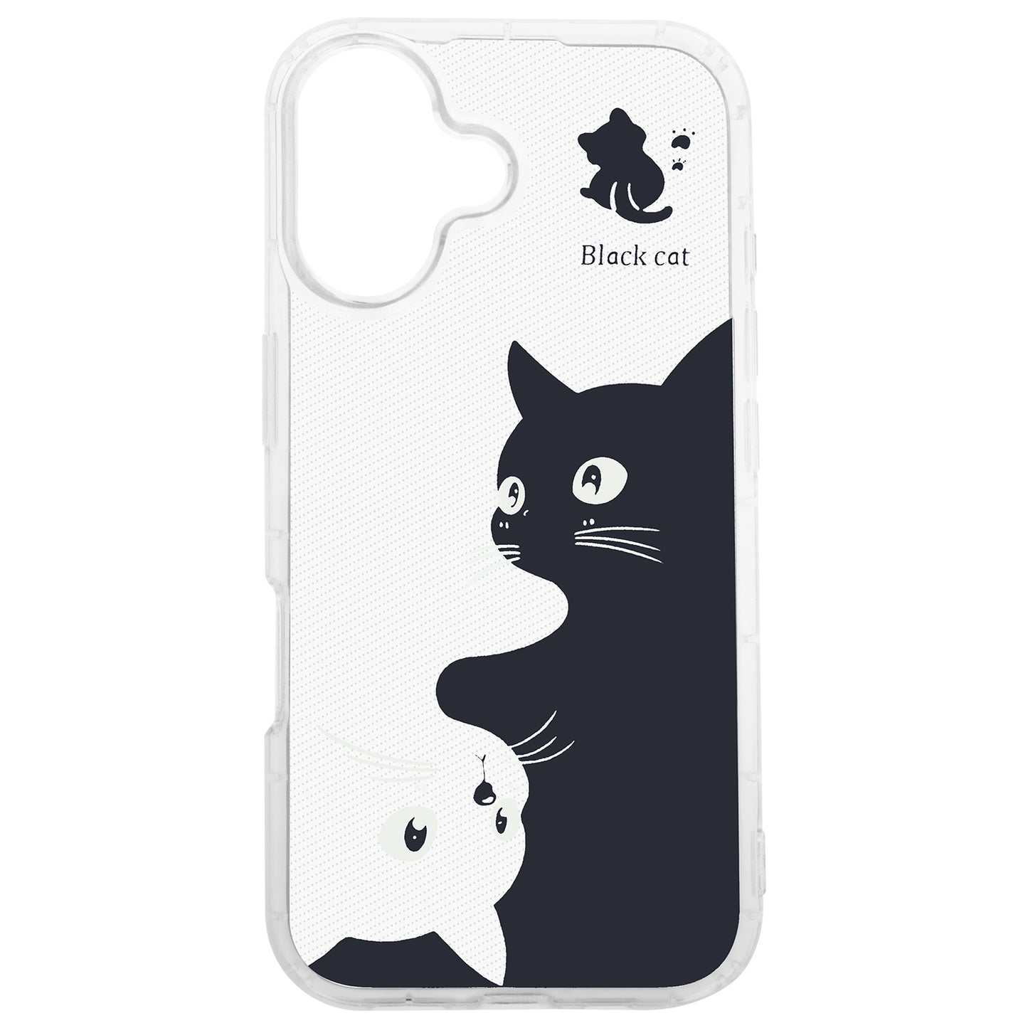 Hülle für Apple iPhone 17, OEM, Ultra Trendy Cat, Schwarz