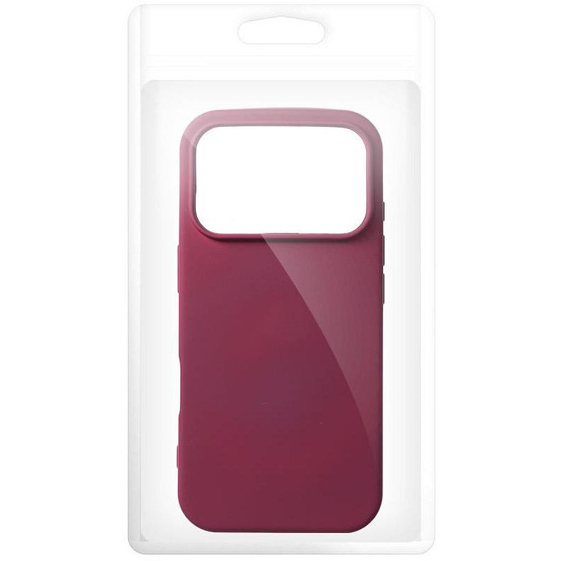 Case for Apple iPhone 18 Pro / iPhone 17 Pro, OEM, Silicone, Burgundy